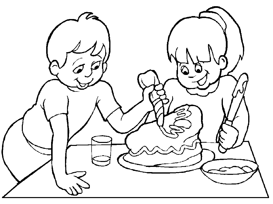 Торт помогаю маме. Раскраски для детей. Cake раскраска для детей. Торт раскраска для детей. Тортик раскраска для детей.