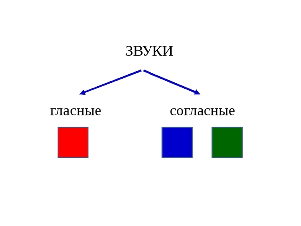 Схема звуки и буквы 1 класс