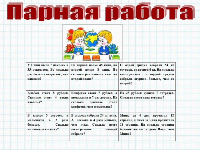 Тренажер решение задач 1 класс презентация