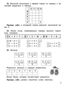 Математика 2 класс писать на компьютере